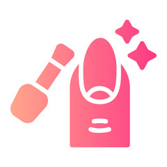 nail gradient icon