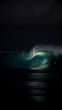 wave and water