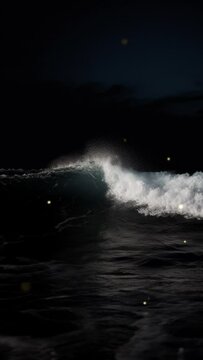storm on the sea