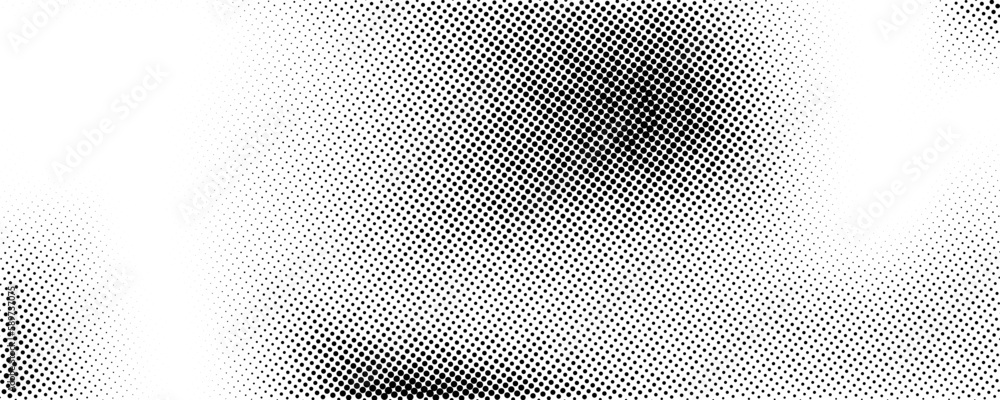 Aufkleber halftone faded gradient texture. grunge noise background. white and black sand wallpaper. retro pixi