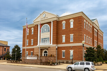 Tupelo, Mississippi City Hall, is a government building in Tupelo.