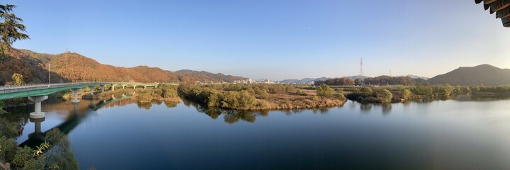 andong lake in korea