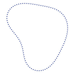 Dotted blob lines 