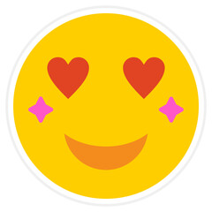 Emoticon Sticker Icon