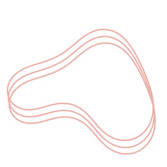 Pink Blob Lines 