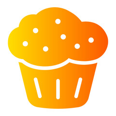 muffin gradient icon
