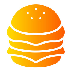 burger gradient icon