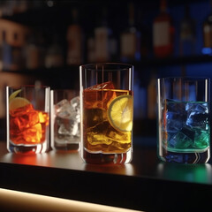 glass of whiskey,drinks,ice,night, club, alchool, cocktail,bar