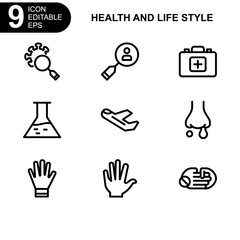 health and life style icon or logo isolated sign symbol vector illustration - Collection of high quality black style vector icons 

