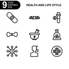 health and life style icon or logo isolated sign symbol vector illustration - Collection of high quality black style vector icons 
