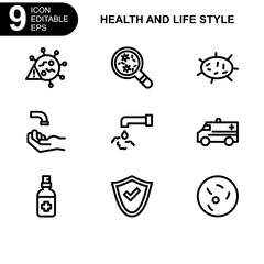 health and life style icon or logo isolated sign symbol vector illustration - Collection of high quality black style vector icons 
