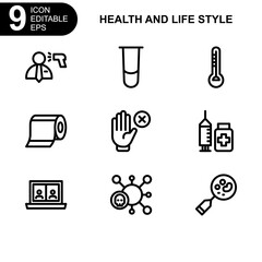 health and life style icon or logo isolated sign symbol vector illustration - Collection of high quality black style vector icons 
