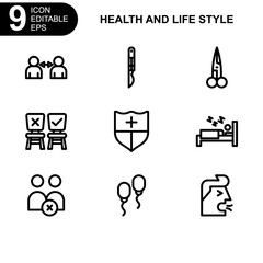 health and life style icon or logo isolated sign symbol vector illustration - Collection of high quality black style vector icons 
