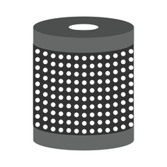 car oil filter icon vector