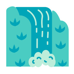 water, waterfall, landscape, nature