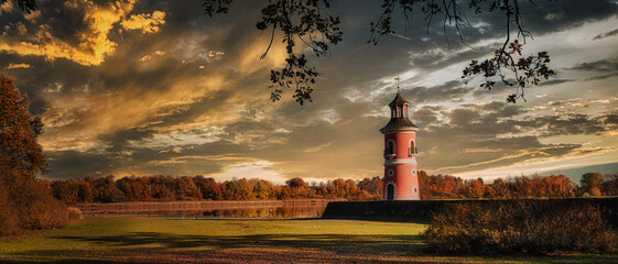 Binnenleuchtturm - Leuchtturm Moritzburg - Sachsen - Dresden - Deutschland  - Lighthouse - Sunrise...