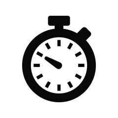 Stopwatch vector icon