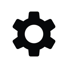 Gear vector icon