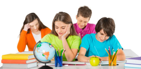 School Children in the Classroom