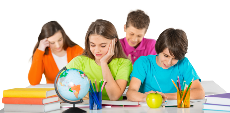 School Children in the Classroom