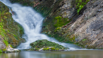Pyrmont, Wasserfall, Langzeitbelichtung