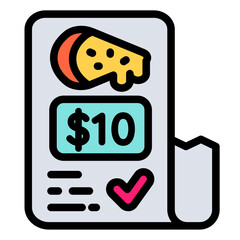 bill food icon