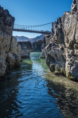 Oroktoy Bridge over the Katun River