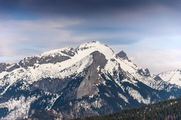 A beautiful view of the snow-capped Tatras from Rusinowa Polana. Poland © p  a  t  r  i  c  k