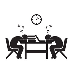 Work in office logo icon,illustration design template