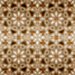 Fototapeta premium Floral oriental pattern with damask, arabesque and floral elements. Seamless abstract wallpaper and background, Golden color.