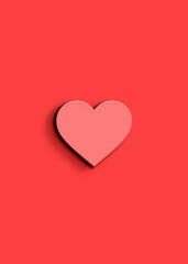 backgrounds red heart in love bg 