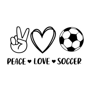 Peace Love Soccer svg,Soccer SVG,Soccer mom svg,Ball svg,Soccer png, Soccer Shirt, Peace Love svg, Peace Svg,cricut svg, Football svg, Svg Files for cricut