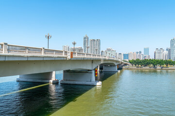 Obraz premium Guangzhou modern urban architectural landscape