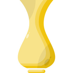 flower vase vector icon