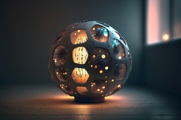 lamp created using AI Generative Technology