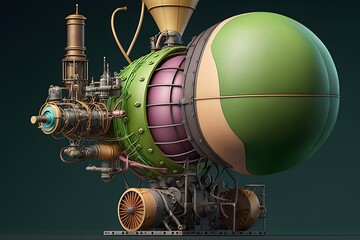 engine created using AI Generative Technology