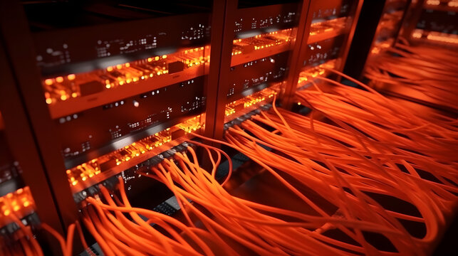 Cables, server, data center, technology, connectivity, networking, internet, information, hardware, infrastructure, IT, communication, digital, electricity, power, technology, complexity, organization