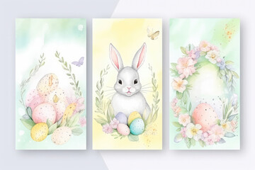 Easter card set