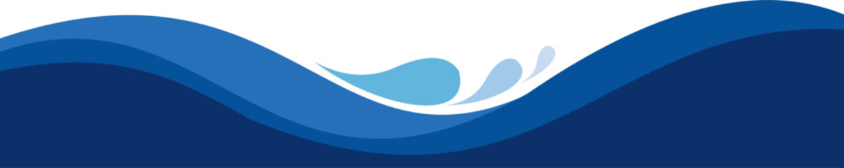 Abstract Wavy Frame Border