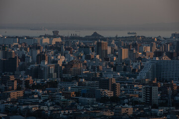 船堀タワーから観る東京の景色