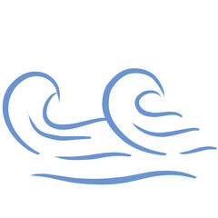 Abstract wave illustration