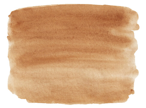 Watercolor brown background. Beautiful light beige texture. Hand drawn high resolution texture for posters, postcards, prints, invitations, and other design.