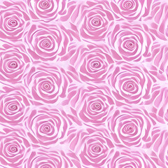 seamless pattern with roses
