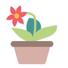 plant potted house