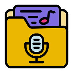 Fototapeta premium file podcast