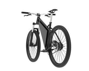 Fototapeta premium Fast bike isolated on transparent background. 3d rendering - illustration