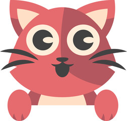 Playful Orange Cute Cat