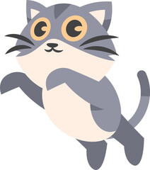 Playful Orange Cute Cat