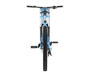 Realistic bike isolated on transparent background. 3d rendering - illustration