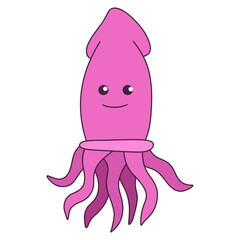 cuttlefish cartoon character